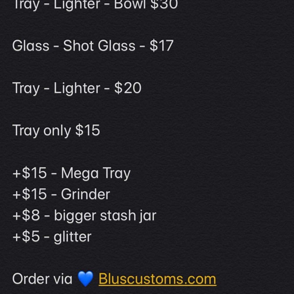 Custom rolling tray sets - Picture 3 of 4